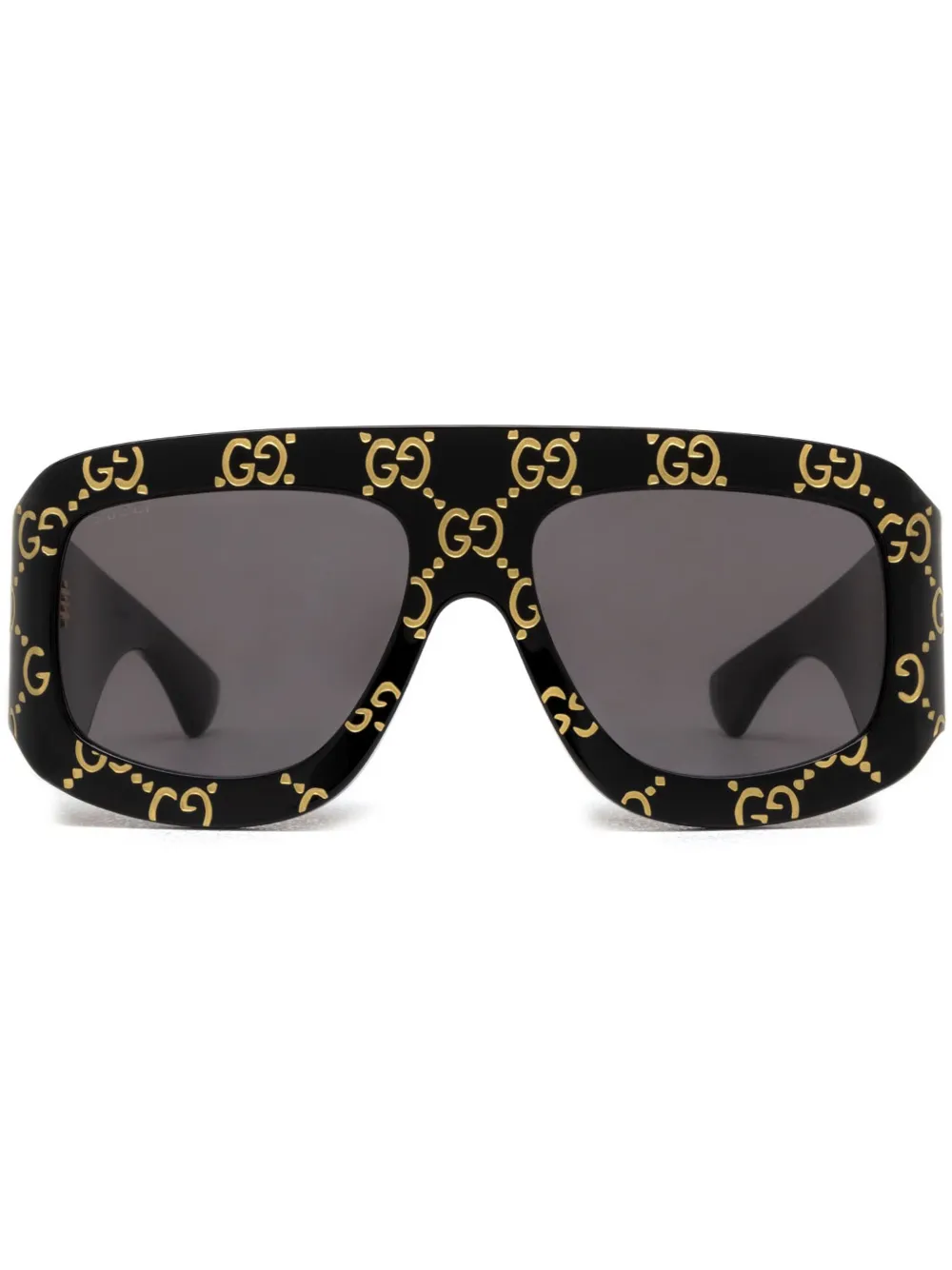 

Солнцезащитные очки-пилоты Street с логотипом GG Gucci Eyewear, черный