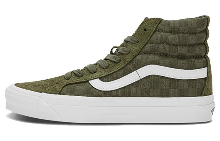 

Кроссовки Sk8 OG Vans-Hi LX 'Checkerboard - Grape Leaf'