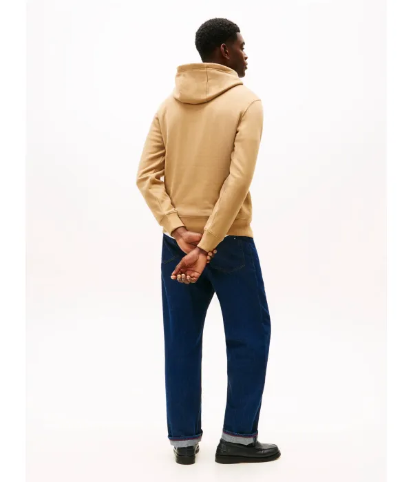 Толстовка с овальным рисунком Relaxed fit Tommy Hilfiger, бежевый — фото 3