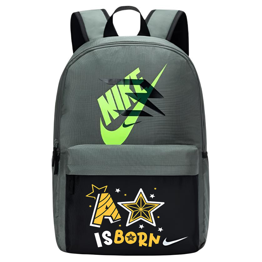 

Nike Полиамидный рюкзак с термопереносом унисекс пузырчатый английский, Five-Pointed Star