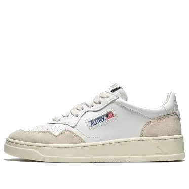 

Кроссовки medalist low 'white beige suede' Autry, белый