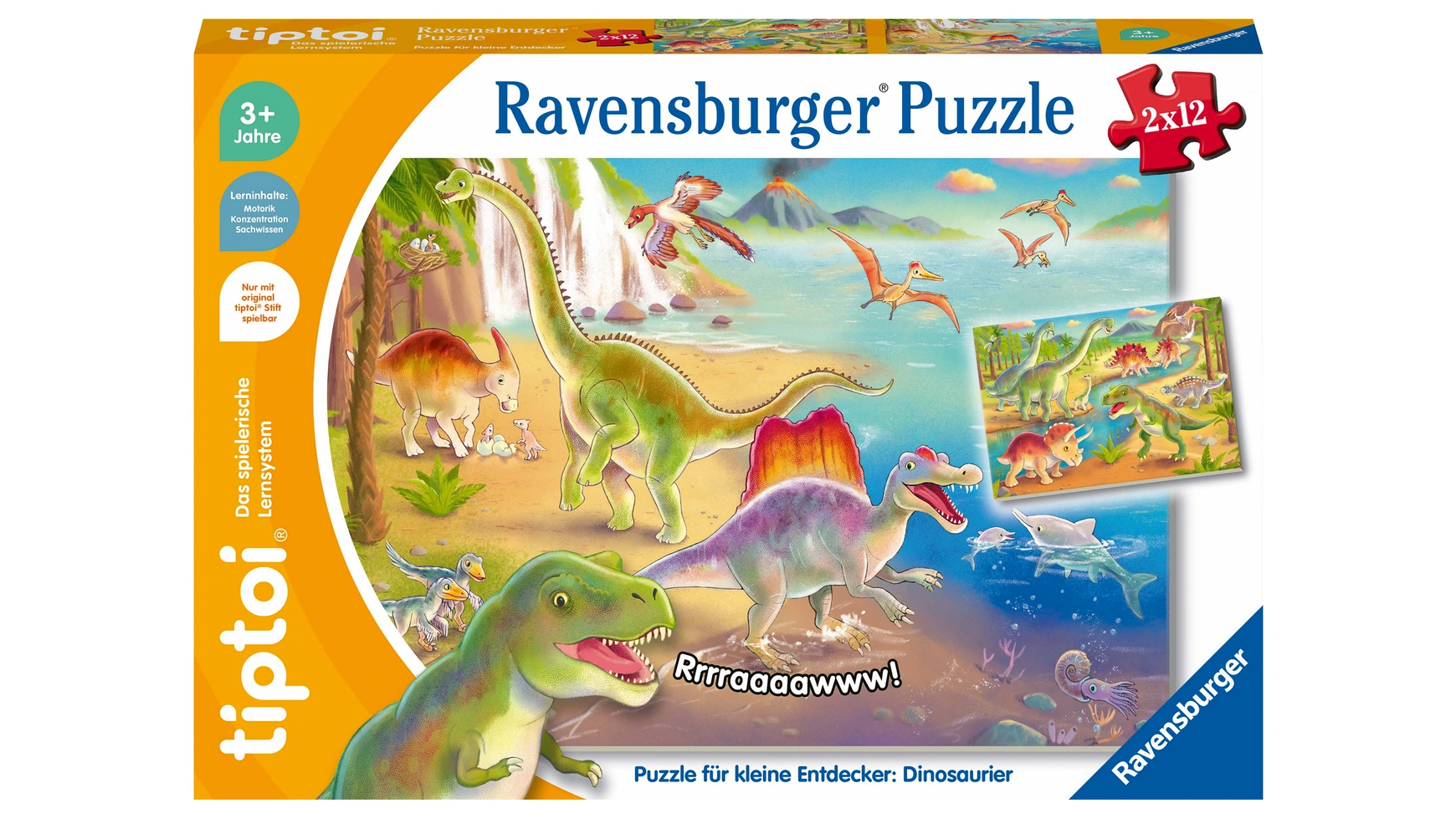 

Ravensburger Tiptoi Головоломка для маленьких исследователей: динозавры