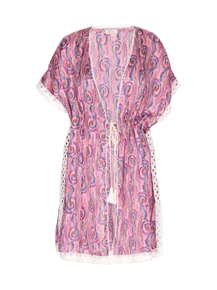 

Длинное платье IZIA Kimono, цвет pink mehrfarbig