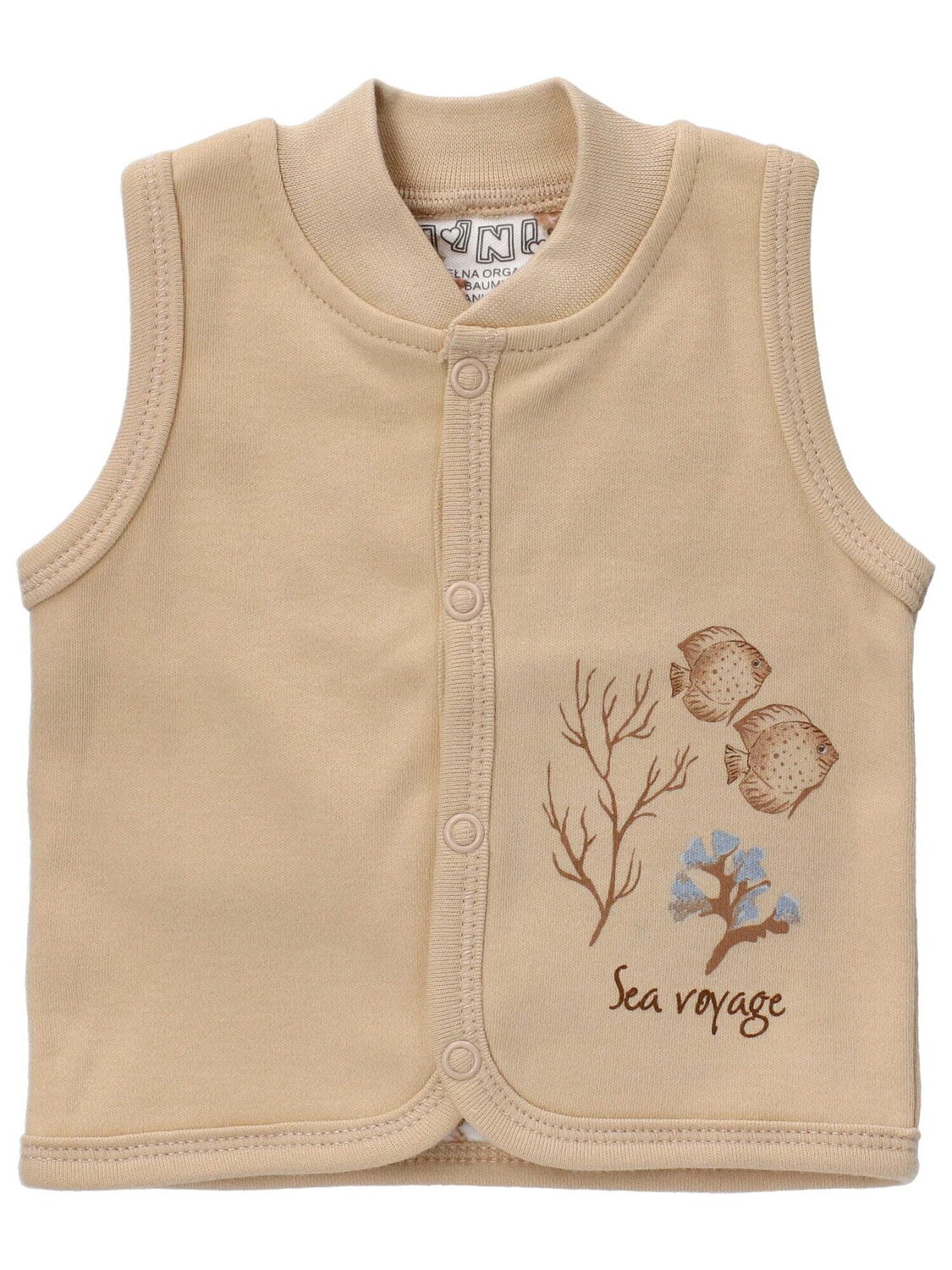 

NINI Жилет 'Meerestiere' в бежевом цвете