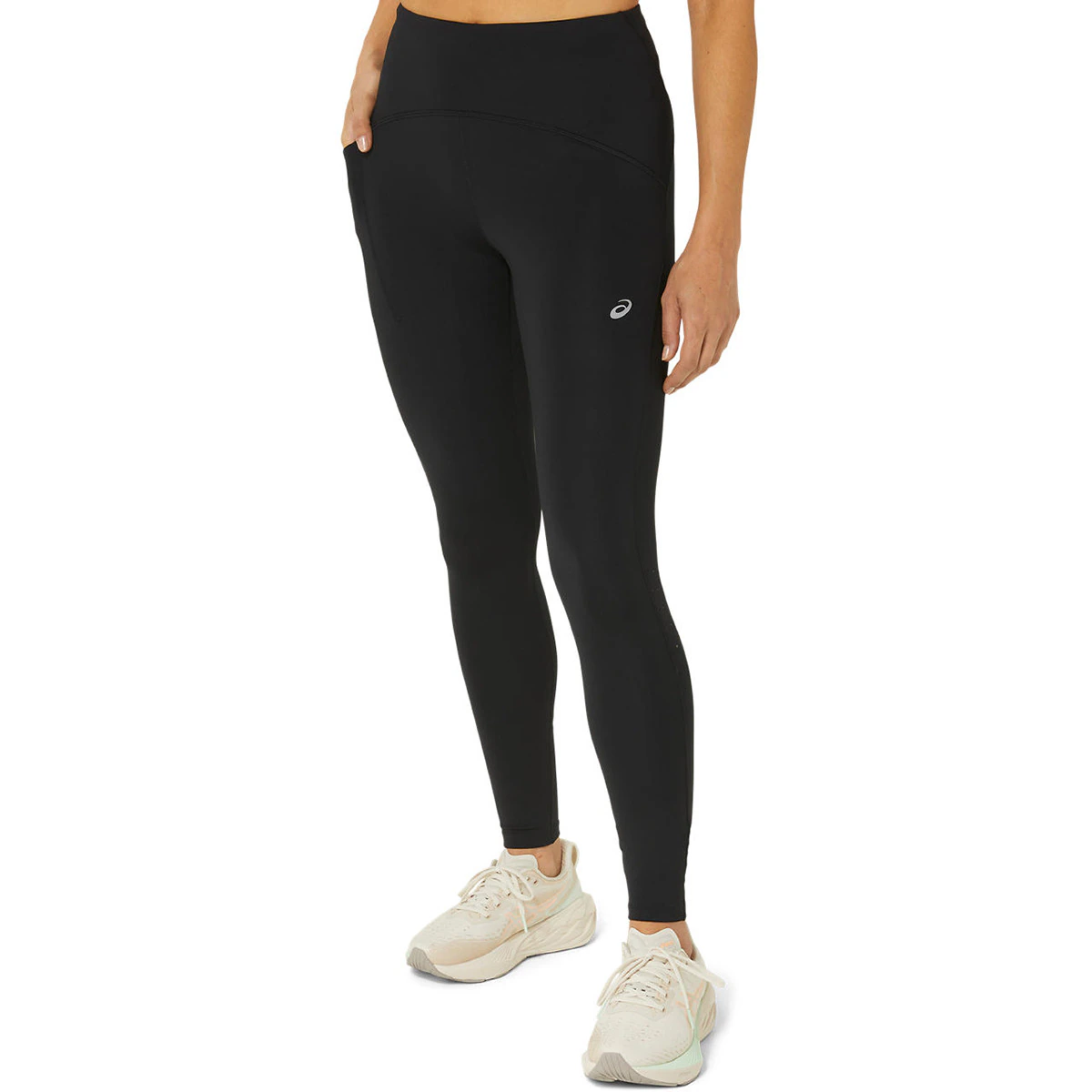 

Asics ROAD HIGH TAIE TIGHT Женские колготки для бега, чёрный