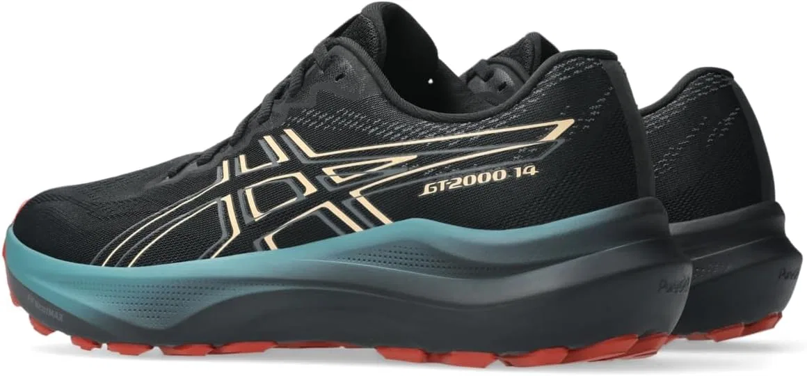 Женские кроссовки ASICS GT-2000 14 GTX, 2-Black Apricot Crush — фото 3