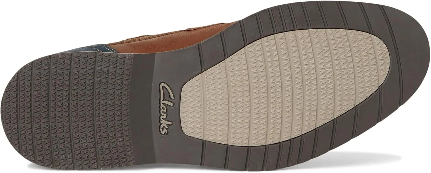 Мужские кроссовки Clarks Monahan Plain Oxford, коричневый — фото 4