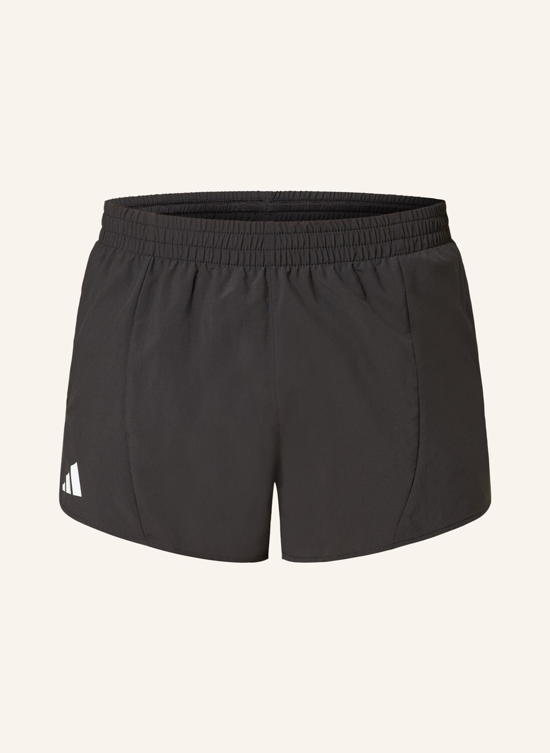 

Шорты для бега adizero 2-в-1 adidas, черный