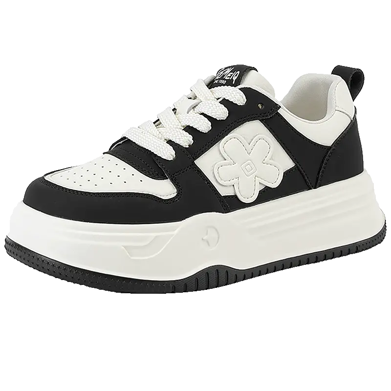 

Кеды GEMEIQ Skateboard Shoes Women's Low-Top, бежевый/черный