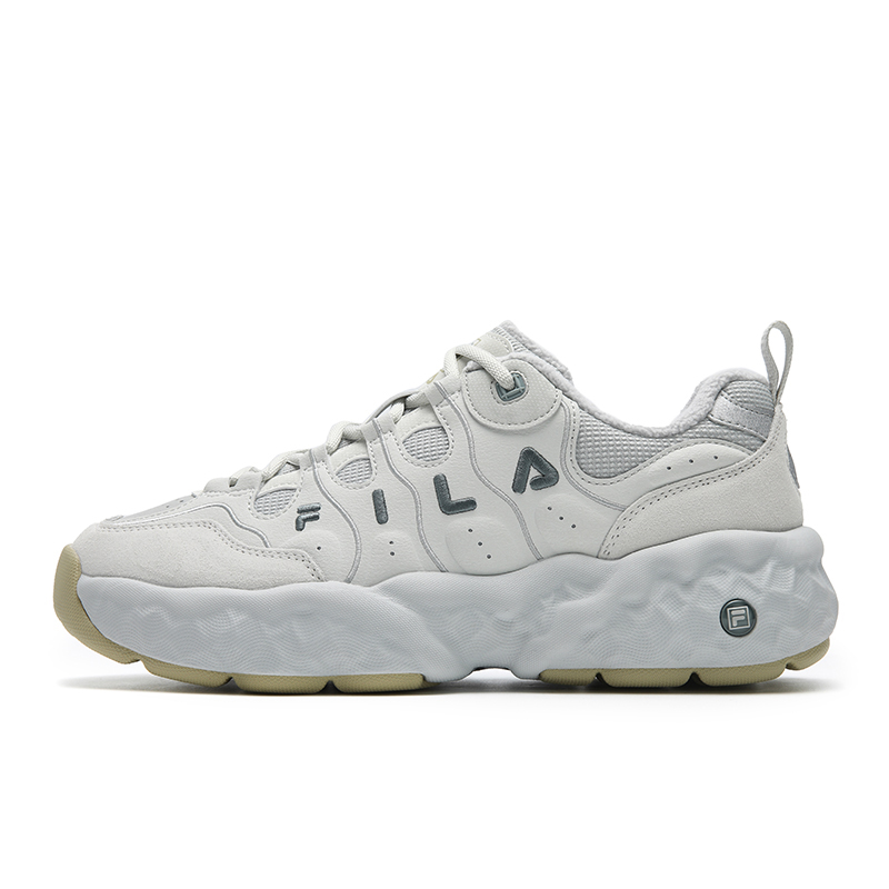 

Мужские повседневные кроссовки low top MUFFIN с амортизацией, устойчивостью к истиранию, легкие, термо FILA, фиолетовый/серый