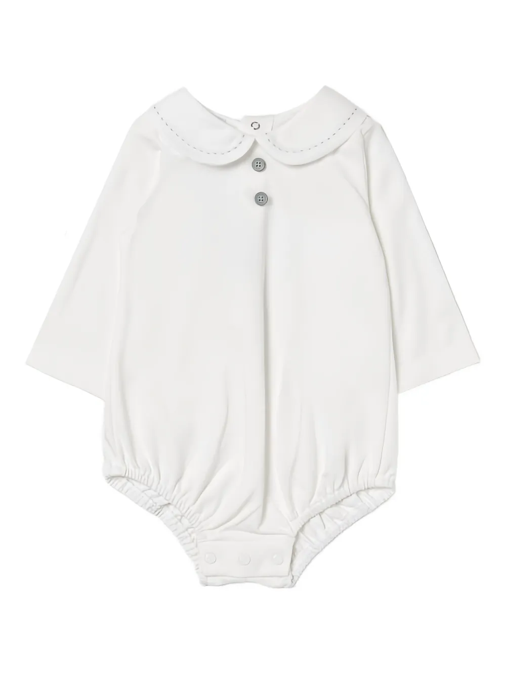 

Боди с воротником на пуговицах Paz Rodriguez, белый