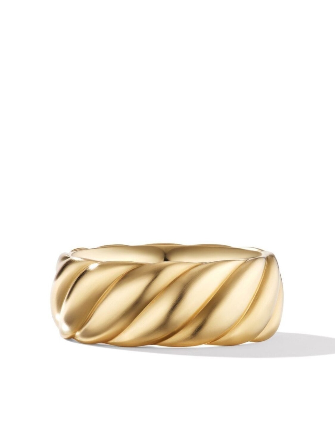 

Скульптурное кольцо David Yurman, желтый
