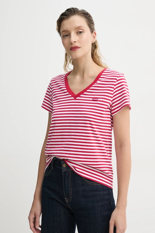 

Футболка хлопковая LSE_PERFECT VNECK Levi'S, красный