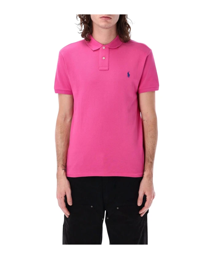 

Поло-Рубашка приталенного кроя, сшитая на заказ. Polo Ralph Lauren, розовый