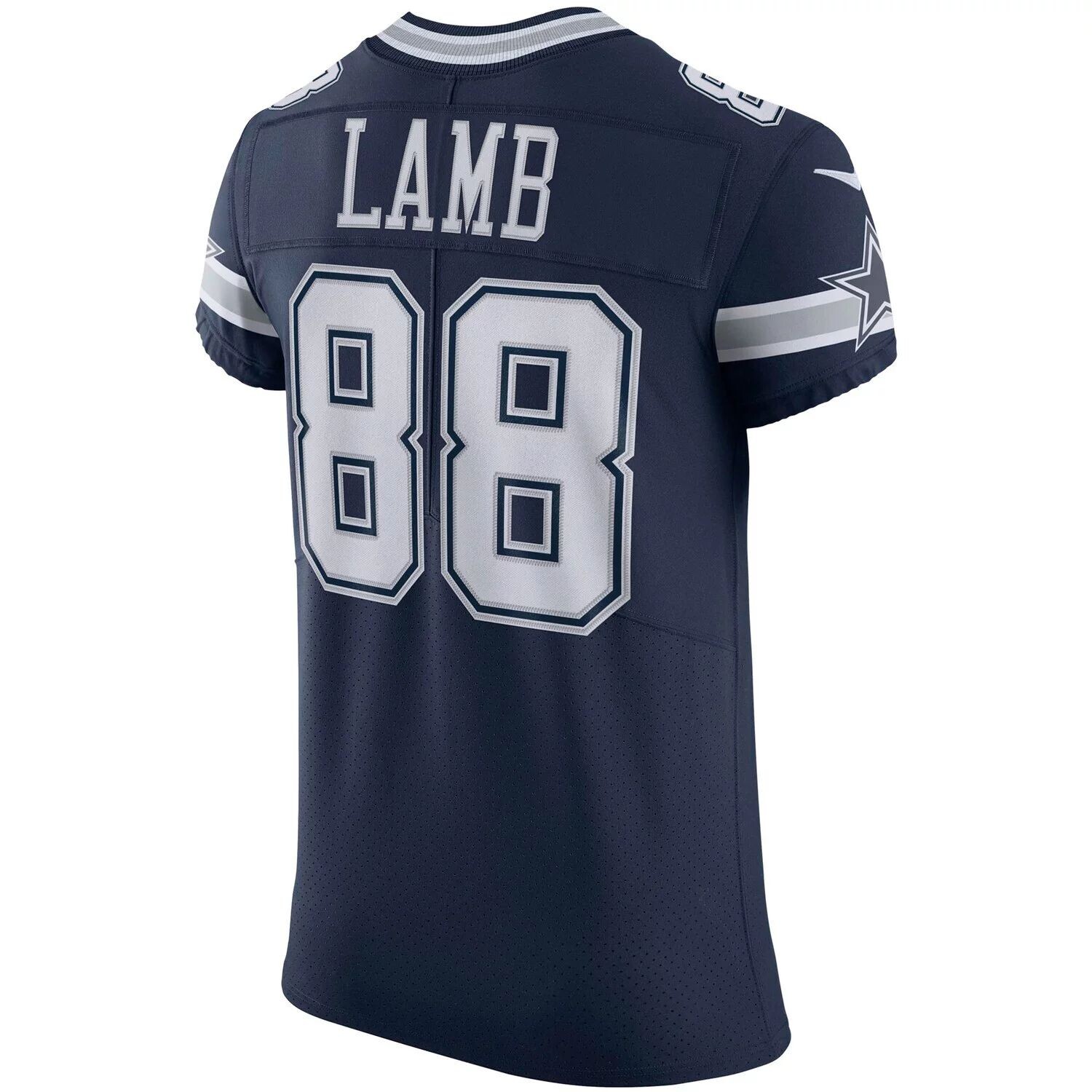 Мужская темно-синяя майка CeeDee Lamb Dallas Cowboys Vapor Elite Nike — фото 3