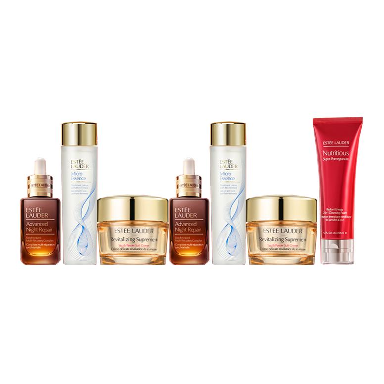 Набор для ухода за кожей champion repairing skincare sets tightening, hydrating, repairing 4 piece set ESTEE LAUDER — фото 2