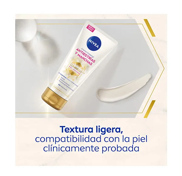 Крем для тела против растяжек и пятен Luminous 631 Nivea, 200 ml — фото 2