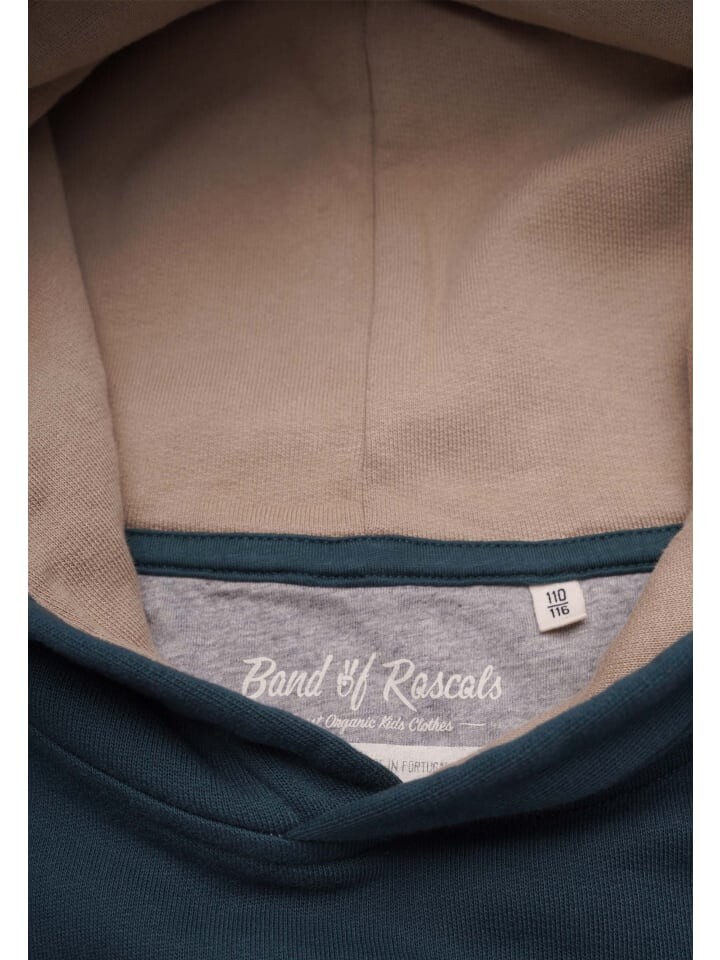 Пуловер Band of Rascals Sweatwear Wave, цвет racing-green-clay — фото 4