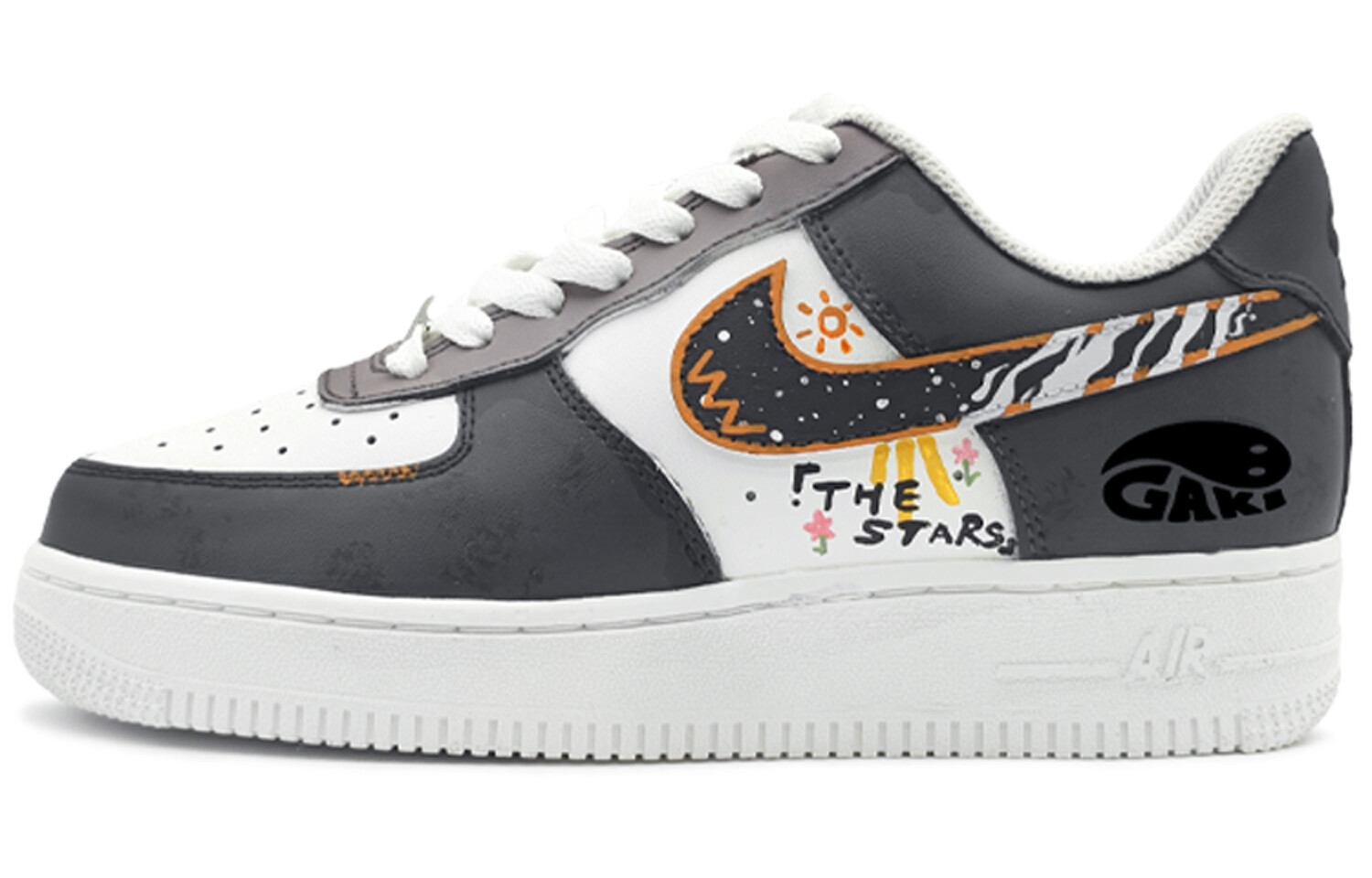 

Кроссовки Nike Air Force 1 Skateboarding Low-top, синий/серый/белый