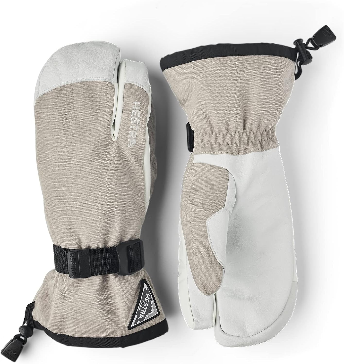 

Перчатки Hestra Unisex Powder Gauntlet с тремя пальцами, утепленные, ветрозащитные кожаные перчатки для горных лыж и повседневного использования, для мужчин и женщин, Beige, Розовый, Перчатки Hestra Unisex Powder Gauntlet с тремя пальцами, утепленные, вет