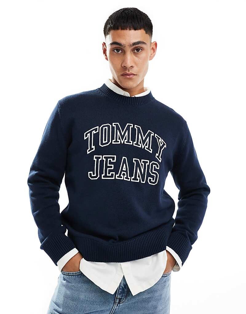 

Tommy Jeans – Толстовка Marineblaues с винтажным контуром