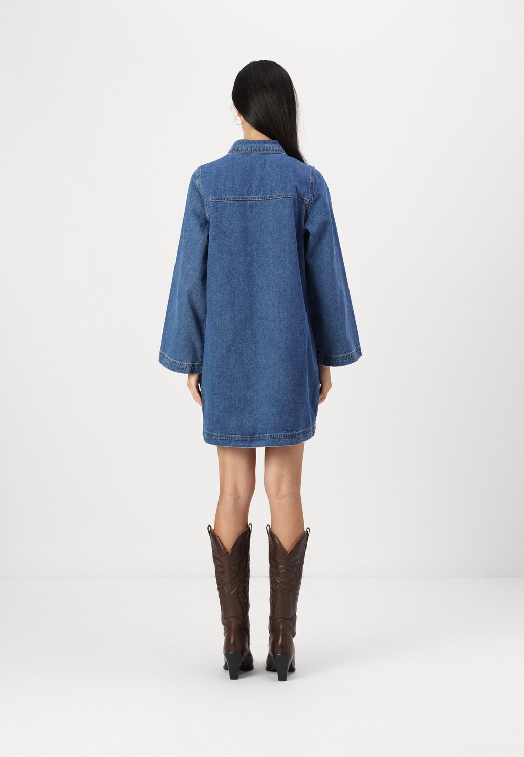 

Платье из денима ONLFREYA BELL DRESS ONLY, синий деним