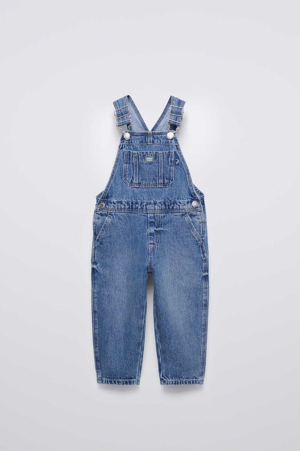 

Длинные джинсовые комбинезоны ZARA, синий