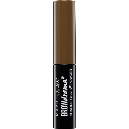 

Maybelline Brow Drama Shaping Chalk Powder No.130 Темно-коричневая пудра для бровей, Maybelline New York