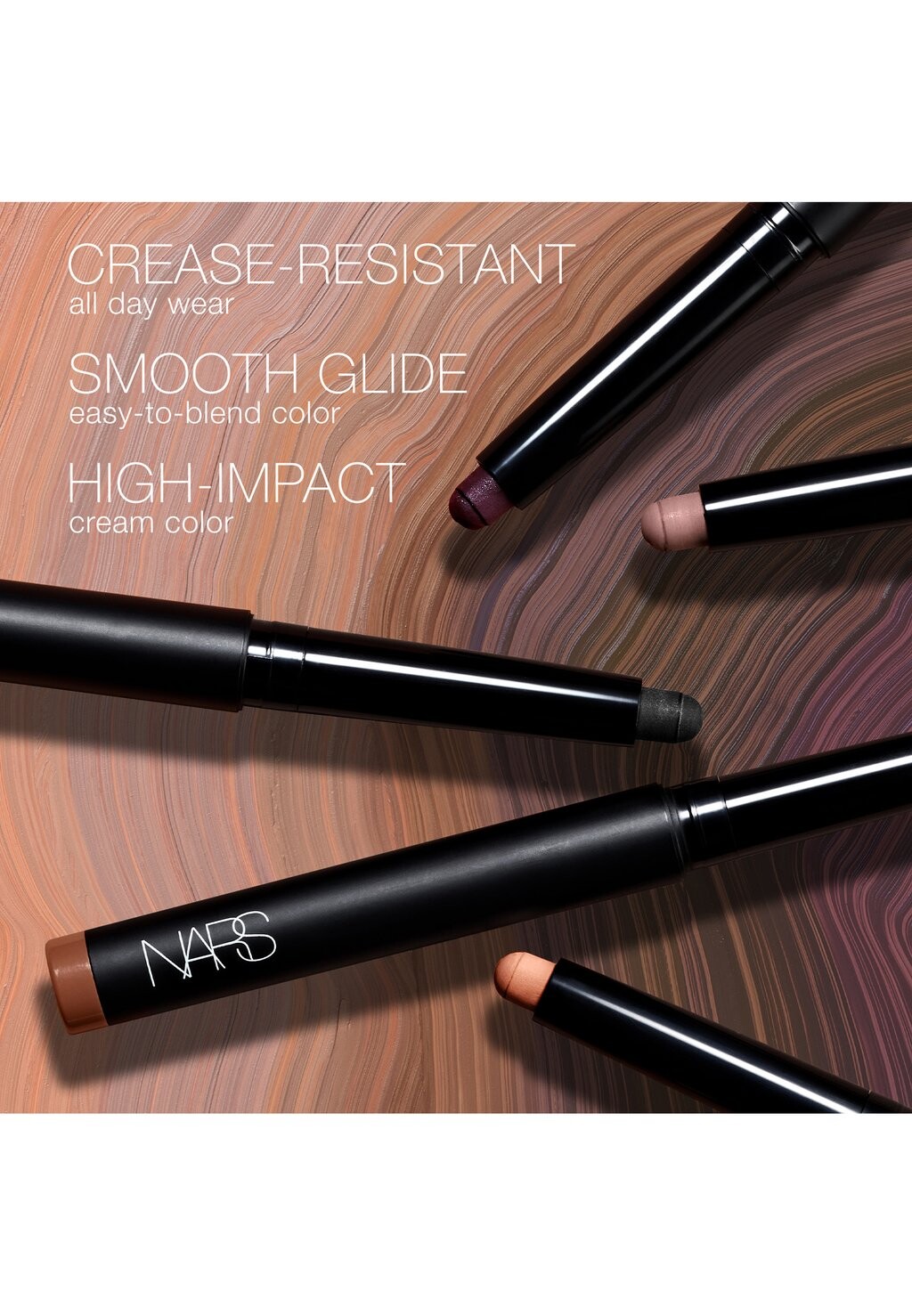 

Тени для век Eyeshadow Sticks NARS, антрацитовый пестрый