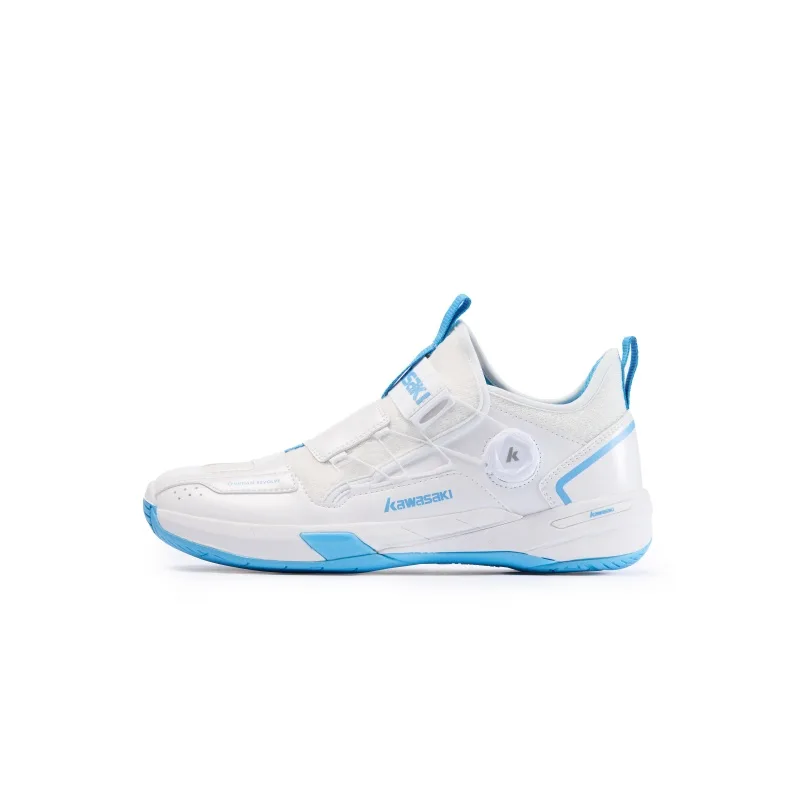 Кроссовки для бадминтона Crossover 2.0 Mid Collection Knob Comfortable Mid top Unisex Kawasaki, Jade Sea Blue
