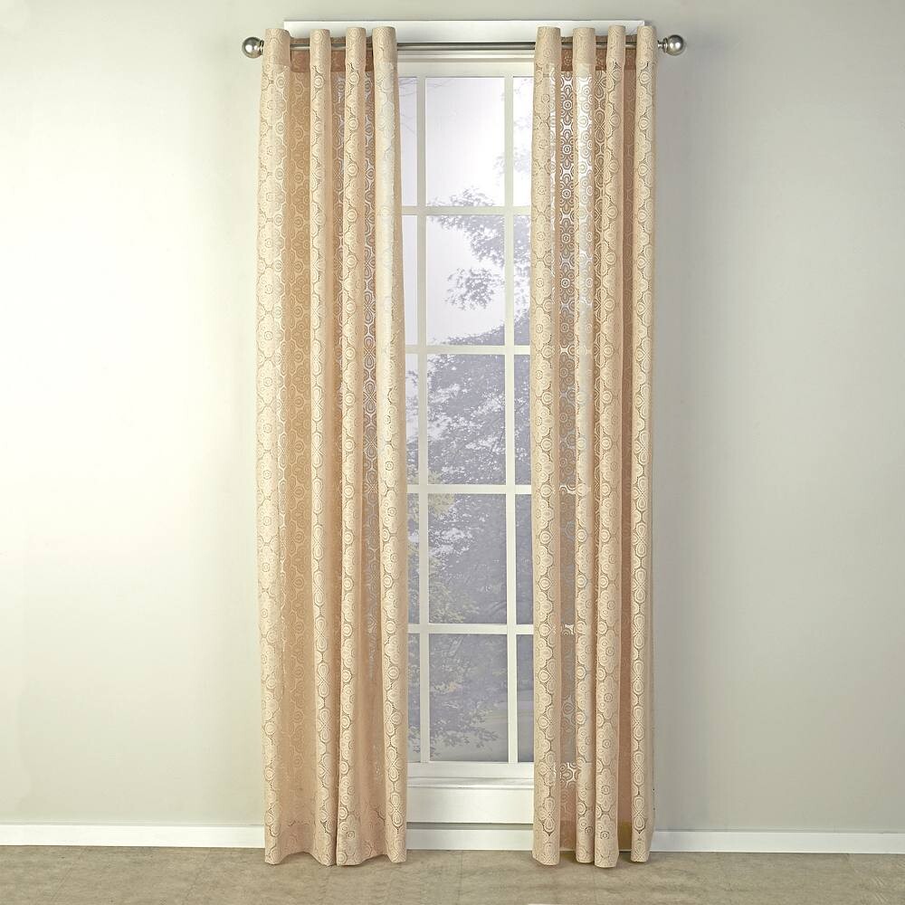 

SKL Home Kismet Кружевная оконная занавеска, мультиколор