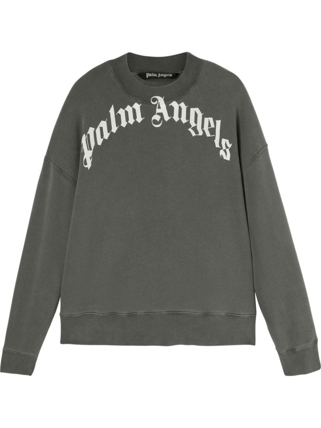 Толстовка с логотипом Palm Angels, серый