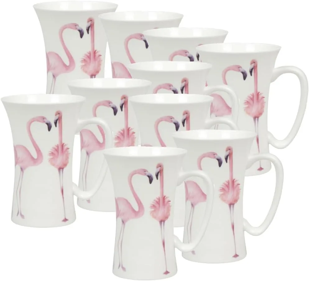 Könitz Mega Mug Flamingo 630 мл Bone China Porcelain набор из 10 Konitz