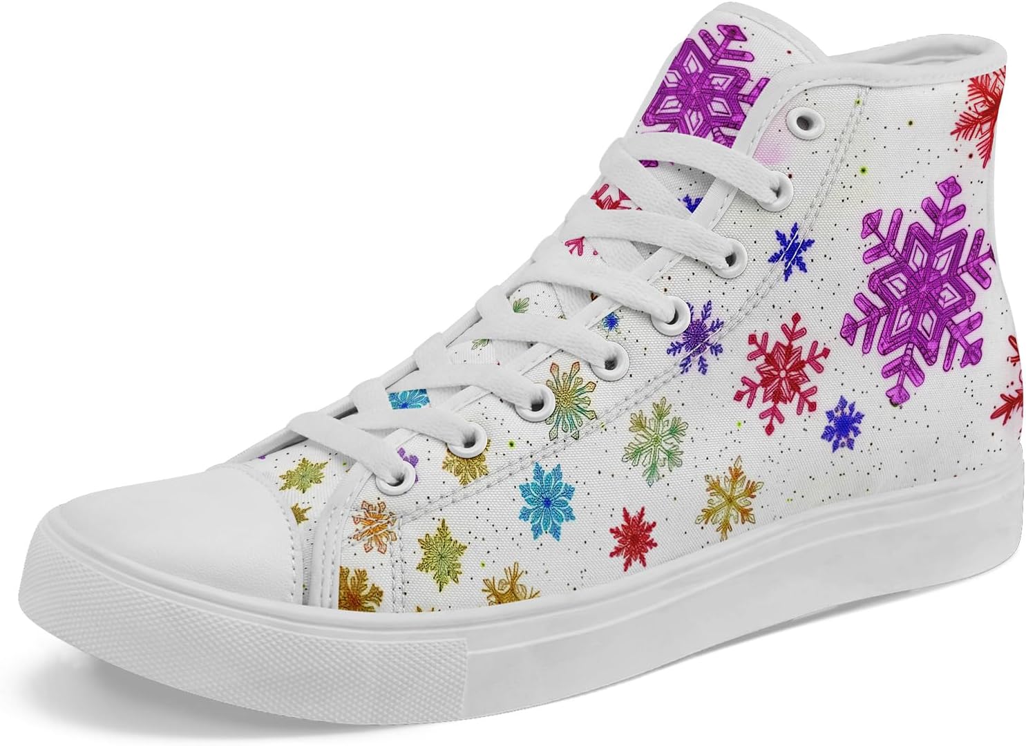 

Унисекс кроссовки на высокой подошве AWSOLE с рождественским принтом: Санта, череп, снеговик, легкие повседневные обувь для мужчин и женщин, белый/синий/фиолетовый/розовый