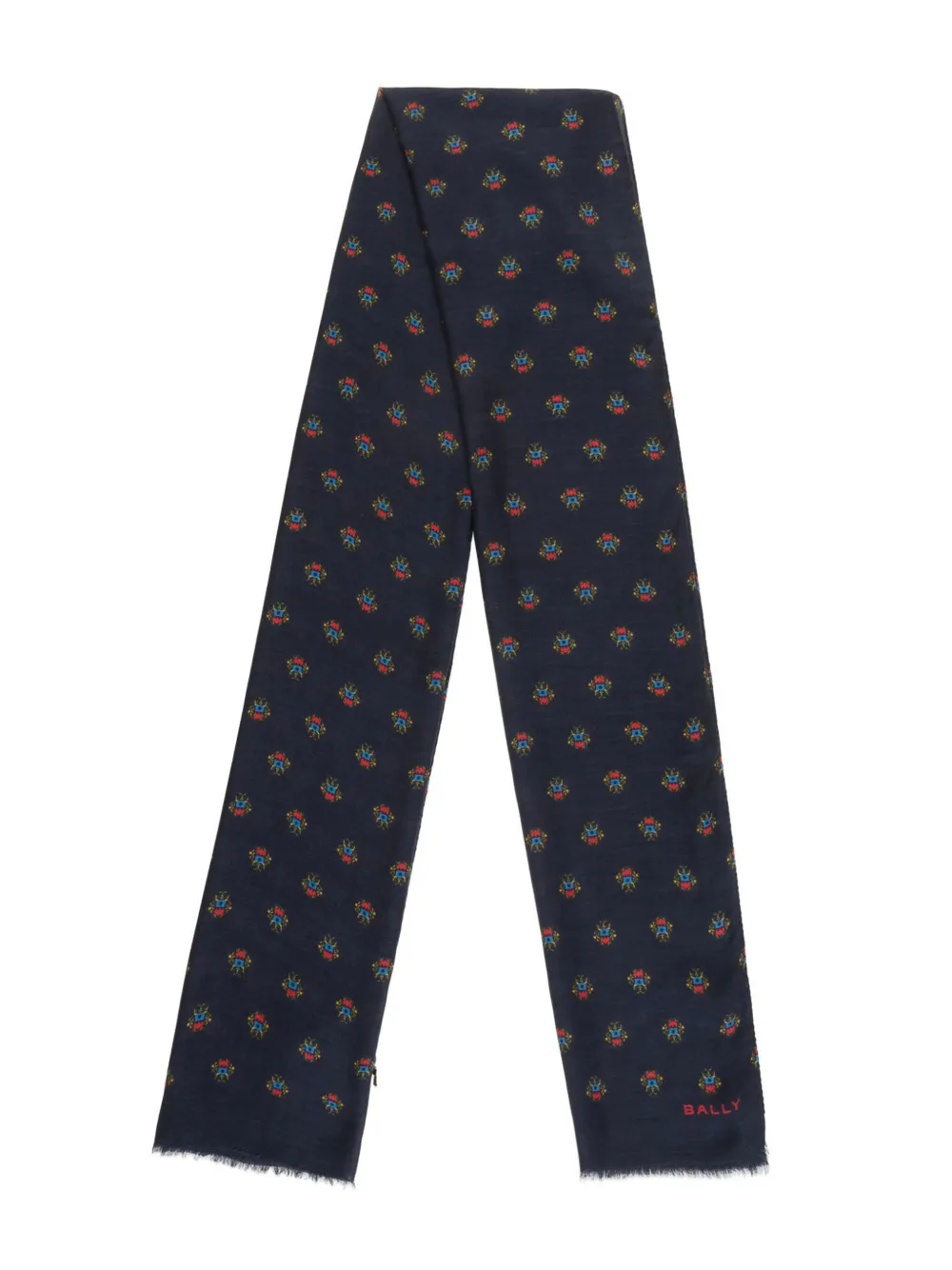

Шарф с принтом Bally