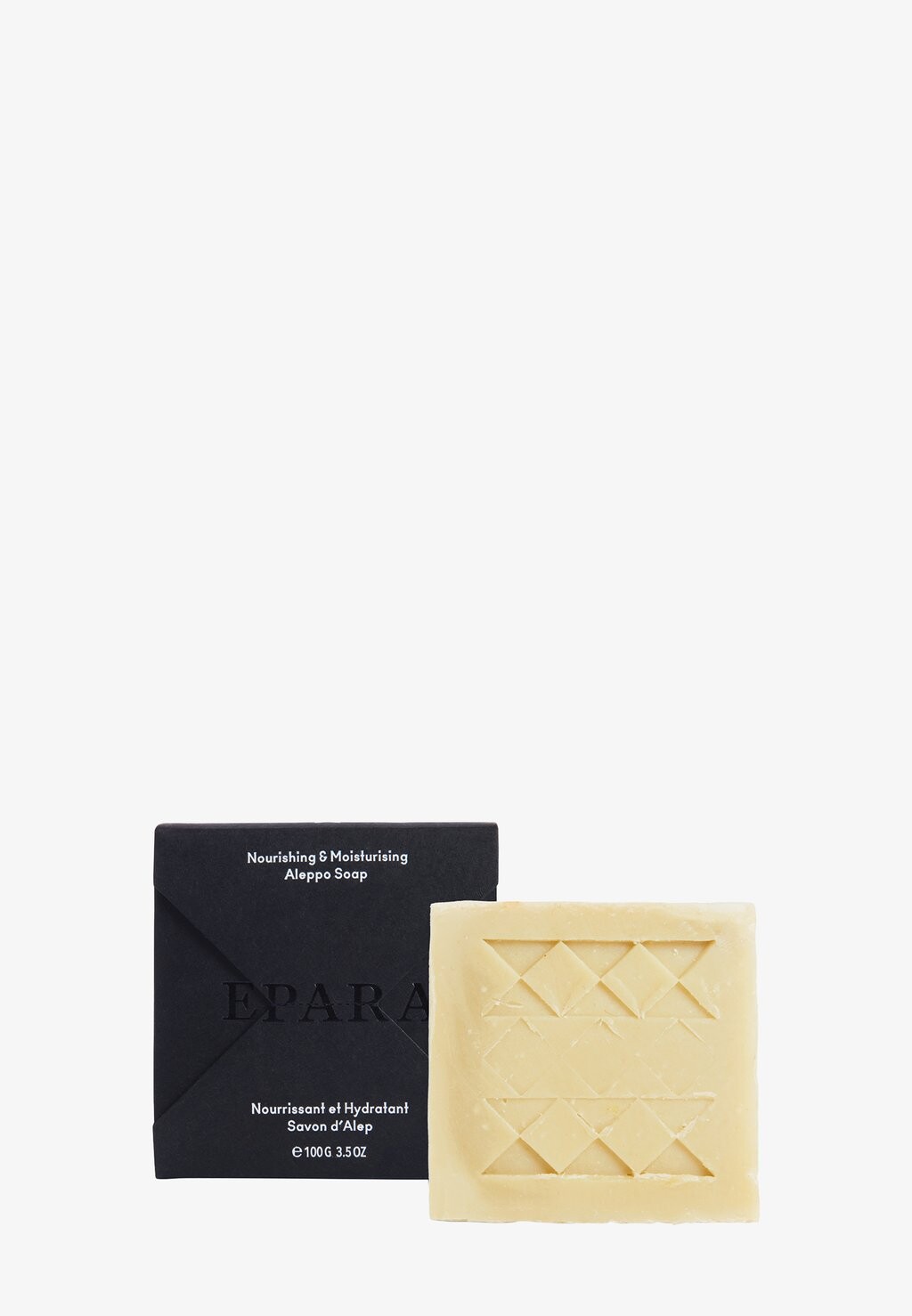 

Мыло NOURISHING AND MOISTURISING ALEPPO SOAP Epara, цвет black