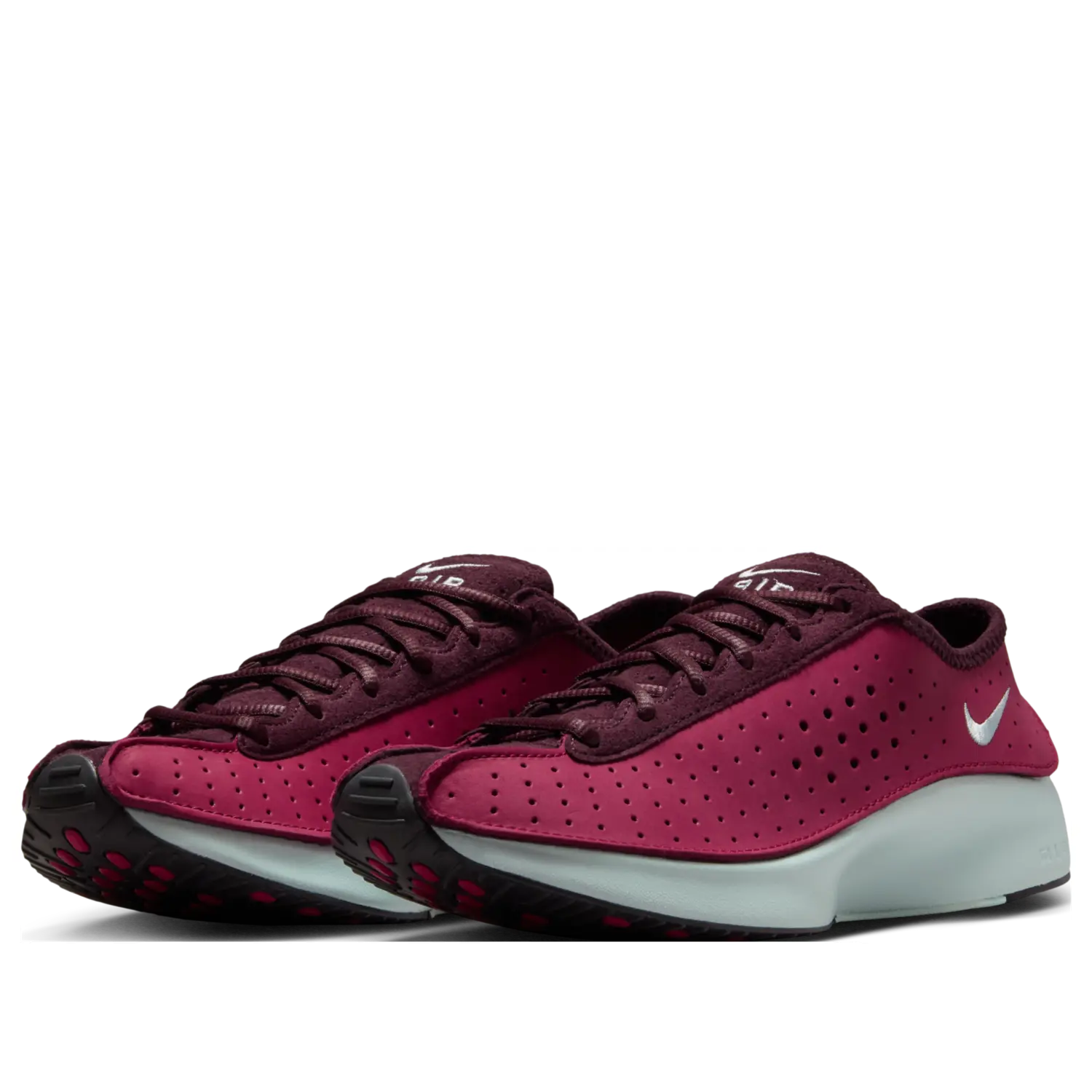 Кроссовки (WMNS) Nike Air Superfly 'Noble Red Glacier Blue Burgundy' — фото 4