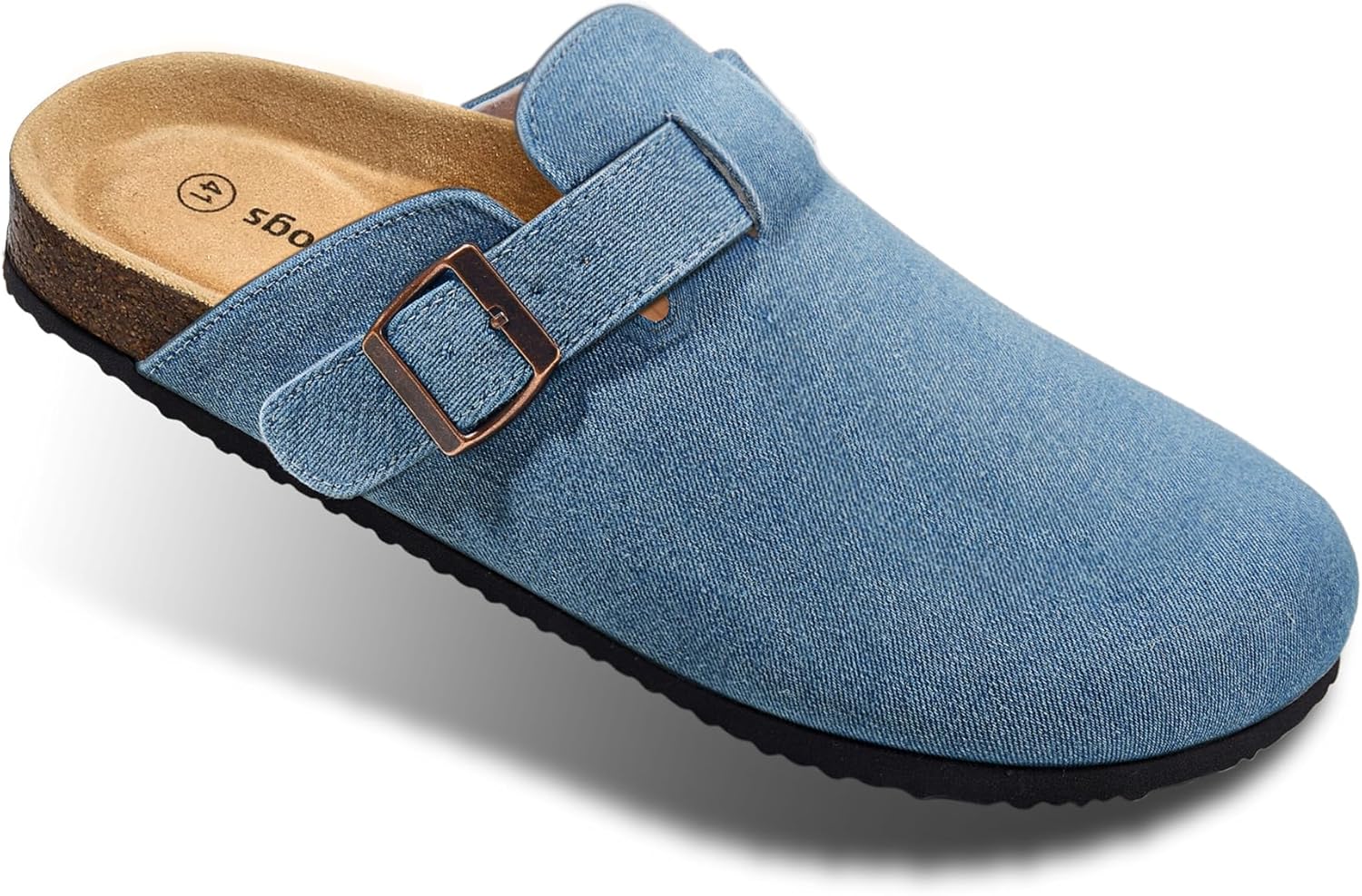 

Сабо, тапочки, босоножки BULLIANT для медсестер и работы, мужские и женские, с верхом на флисовой подкладке и стелькой с эффектом памяти из пробки, синий