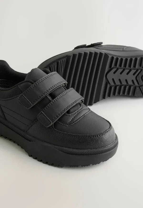 Кроссовки Next, Regular fit waterproof touch fastening school shoes, черный — фото 4