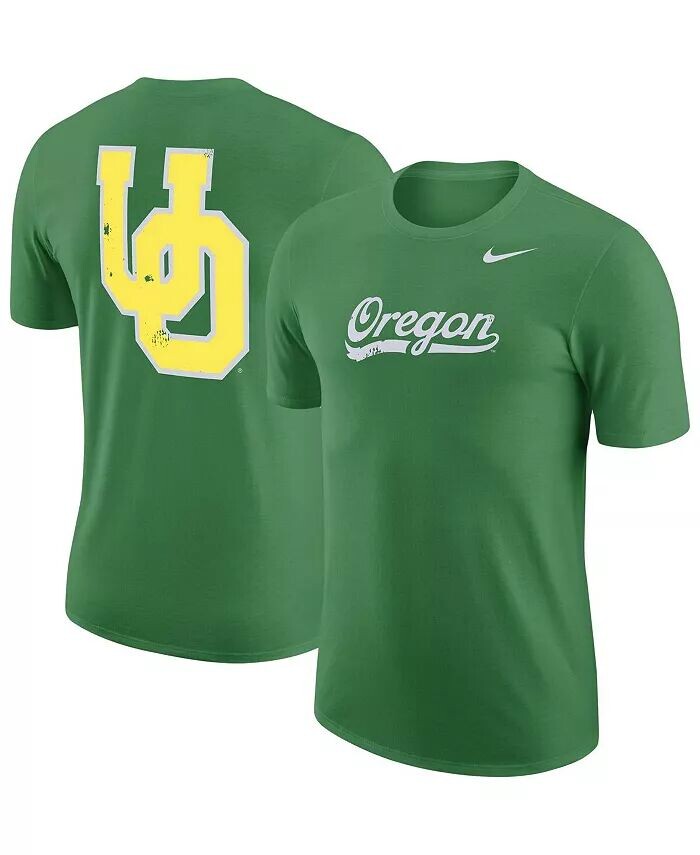 

Мужская зеленая футболка Oregon Ducks 2-Hit Vault Performance Nike