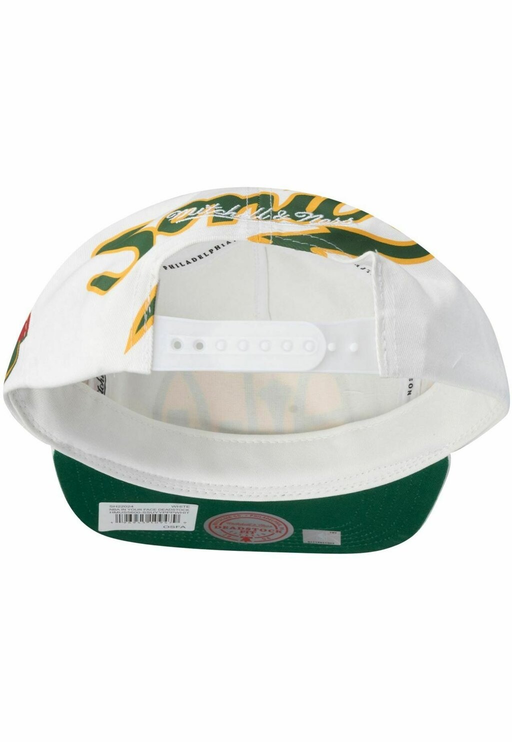 

Бейсболка UNSTRUCTURED DEADSTOCK Mitchell & Ness, светло-зеленый