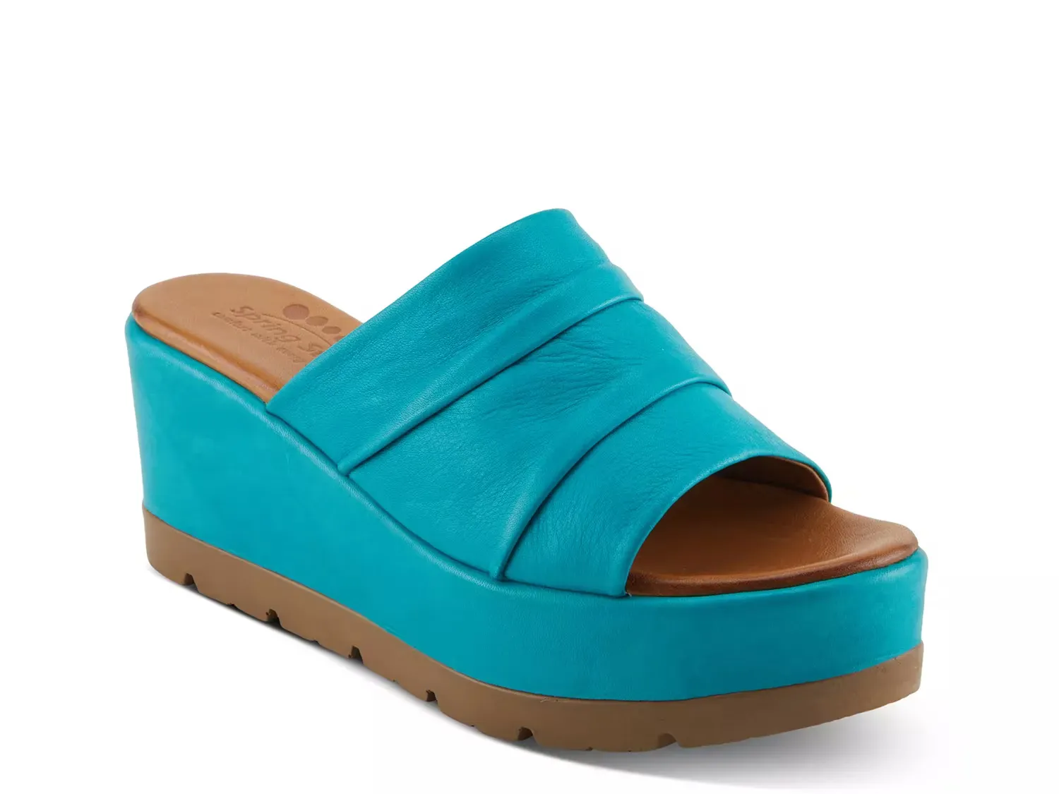 Сандалии Allerton Wedge Spring Step, Blue