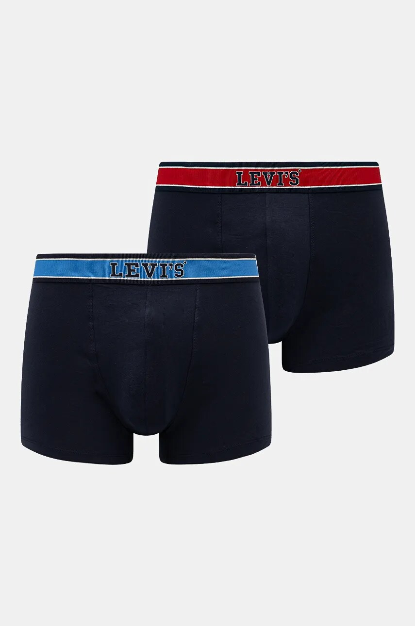 

Боксеры, 2 пары Levi'S, темно-синий