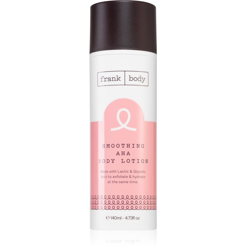 

Frank Body Smoothing AHA питательный увлажняющий крем с молочной кислотой 140 мл