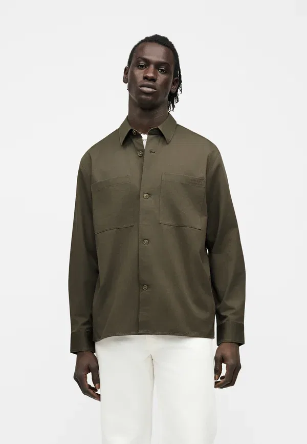 Толстовка Calvin Klein Overs Shirt, белуга — фото 3