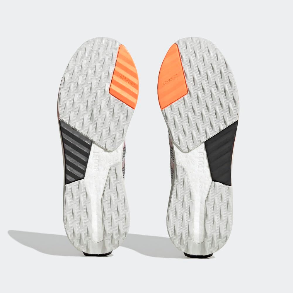 Кроссовки Adidas Avryn для взрослых, унисекс, белый/красный/серый — фото 4