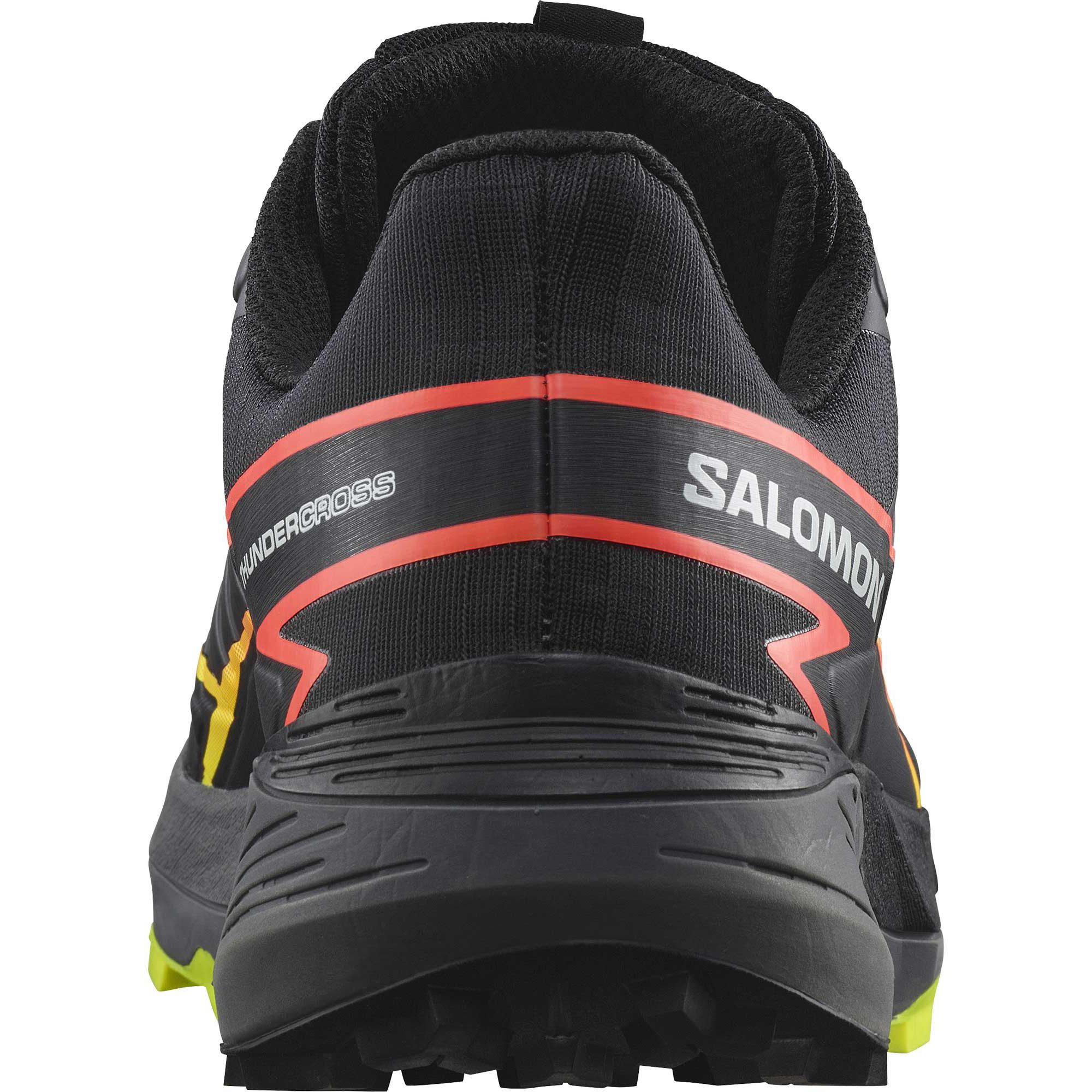 Мужские кроссовки для трейлраннинга Thundercross Salomon, Black/Quiet Shade/Fiery Coral — фото 3