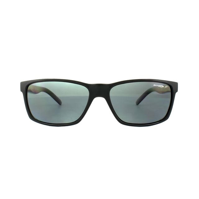 

Очки солнцезащитные slickster 4185 41/81 серые поляризованные Arnette, черный