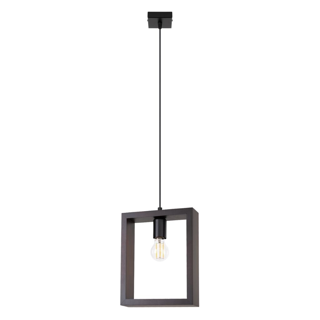 

Подвесной светильник ARIES Wenge 1xE27 15W сталь/дерево 133x8x24см Sollux Lighting, черный