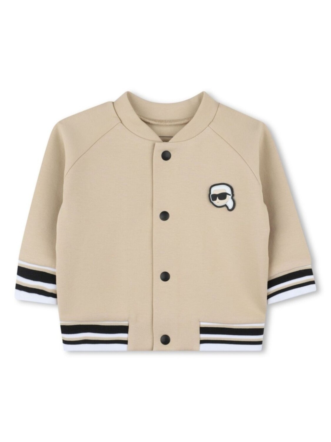 

Karl Lagerfeld Kids спортивный костюм с принтом Ikonik Karl, нейтральный